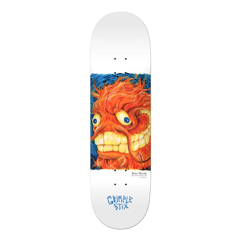 Antihero Hewitt Grimplestix Fine Art Skate Deck 9