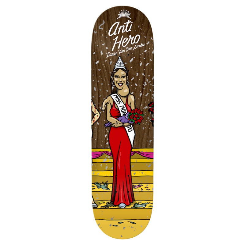 Antihero Miss Corporate Greed Daan Skate Deck 8.5