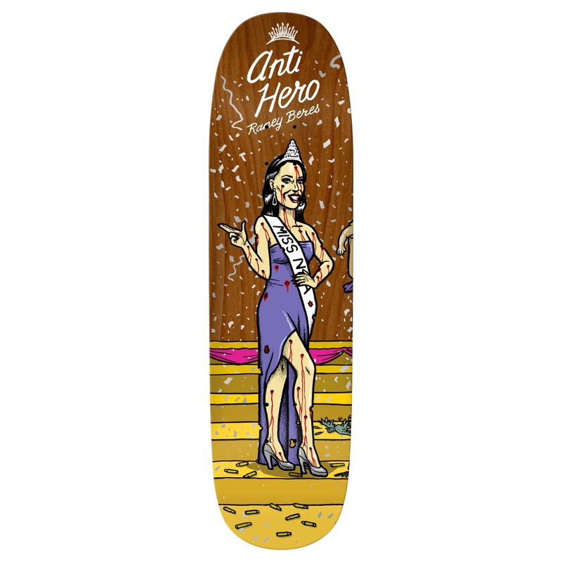 Antihero Miss Corporate Greed Raney Skate Deck 8.63