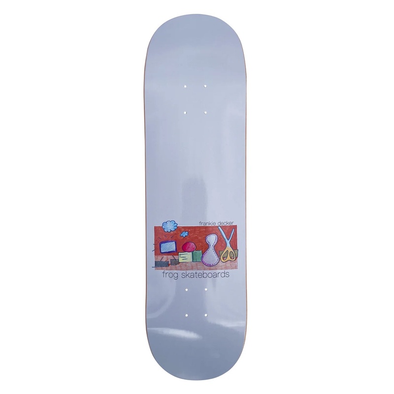 Frog Indoor Voices (Frankie Decker) Skateboard Deck 8.5