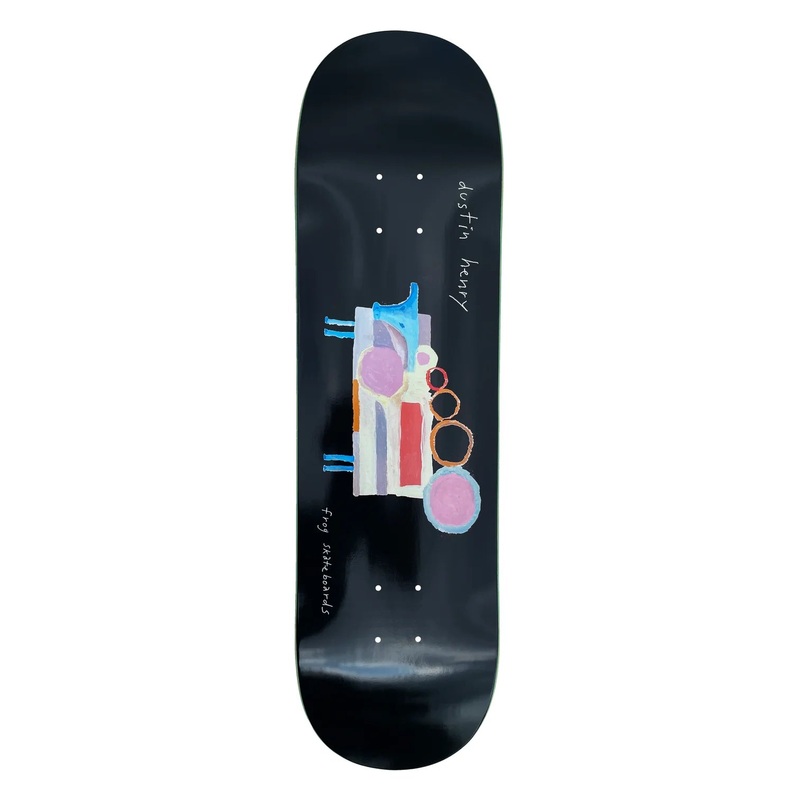Frog Painted Cow (Dustin Henry) Skateboard Deck 8.5