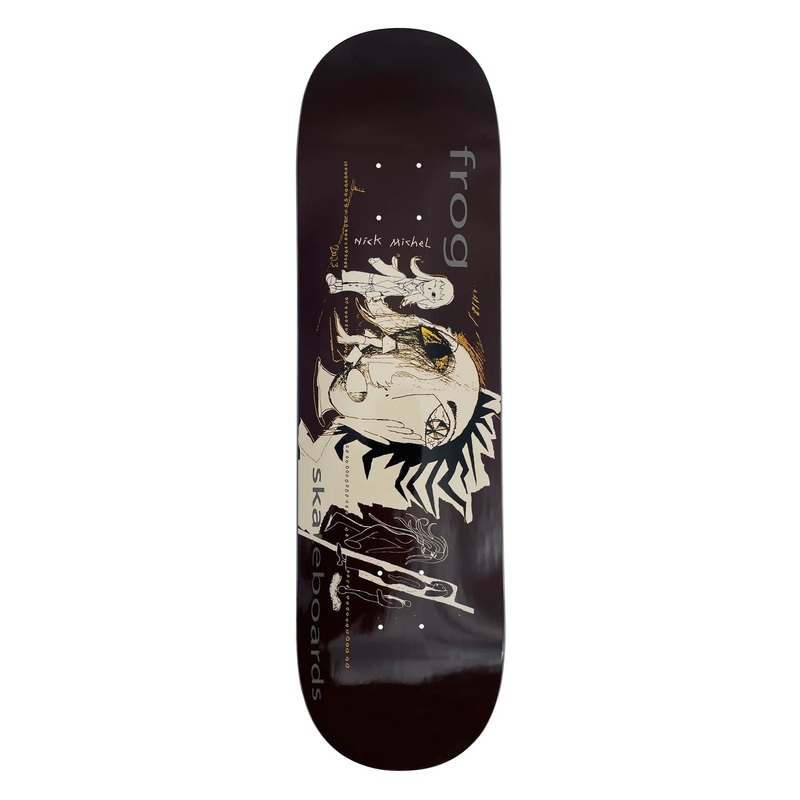 Frog Screamers (Nick Michel) Skateboard Deck 8.25