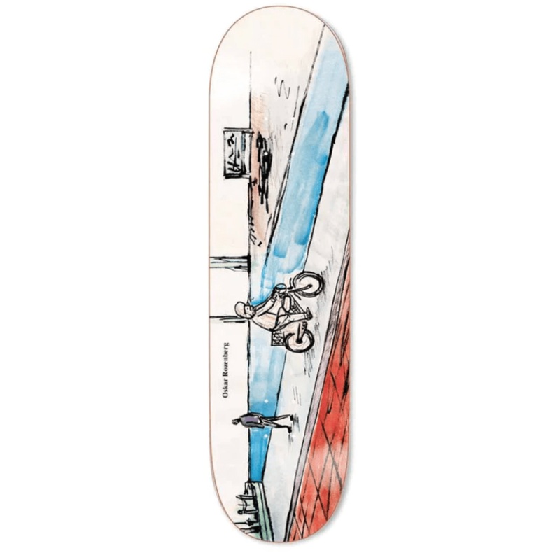 Polar Oskar Rozenberg West Harbour Skateboard Deck 7.875