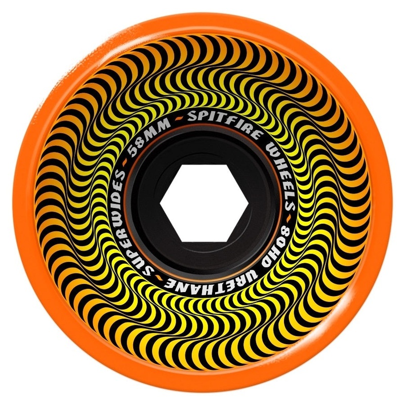 Spitfire 80HD Super Wide 58mm Skateboard Wheels 58mm
