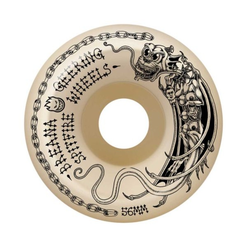 Spitfire Breana Tormentor Conical Full 99a Skate Wheels 53 mm