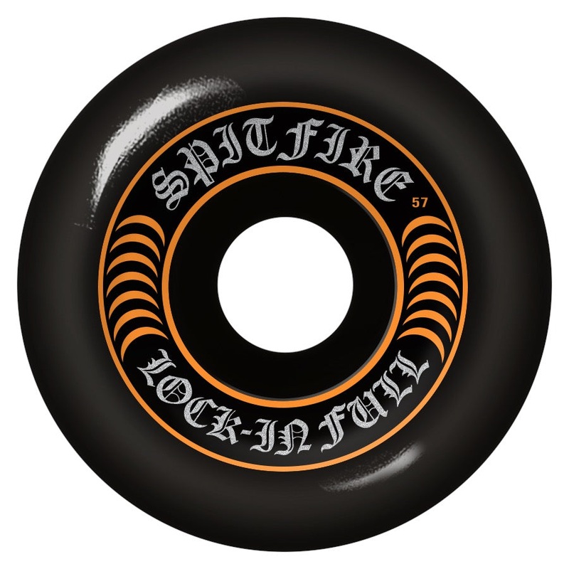 Spitfire Formula Four Lock In Full in Black Skate Wheels 57 mm