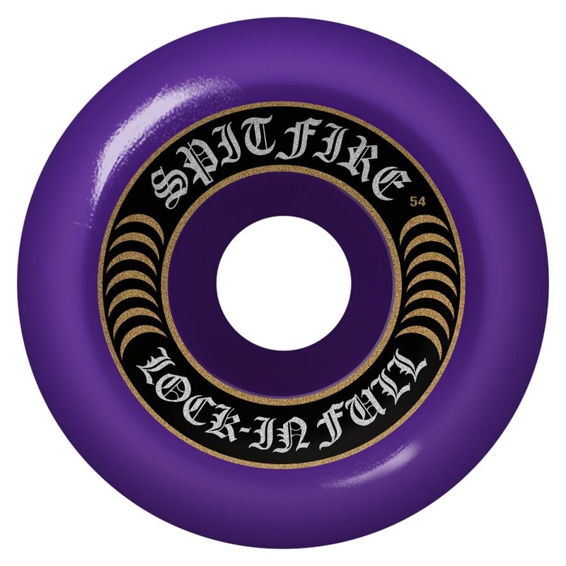 Spitfire Formula Four Lock In Full in Purple Skate Wheels 54 mm