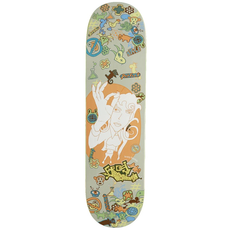 Frog No Frog Zone (Frankie Decker) Skateboard Deck 8.38