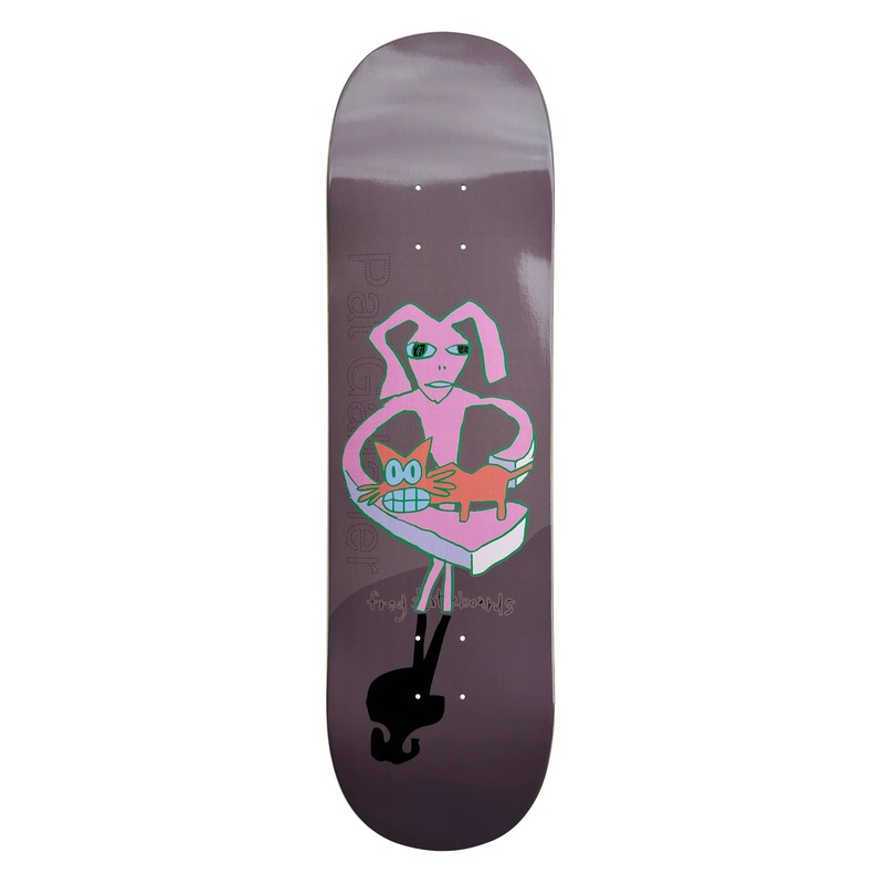 Frog Red Cat (Pat G) Skateboard Deck 8.42