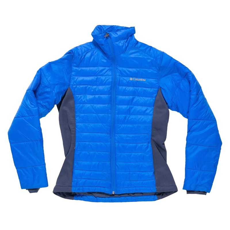 Columbia Powder Pillow Insulated Hybrid Jacket - Women's XS Blue