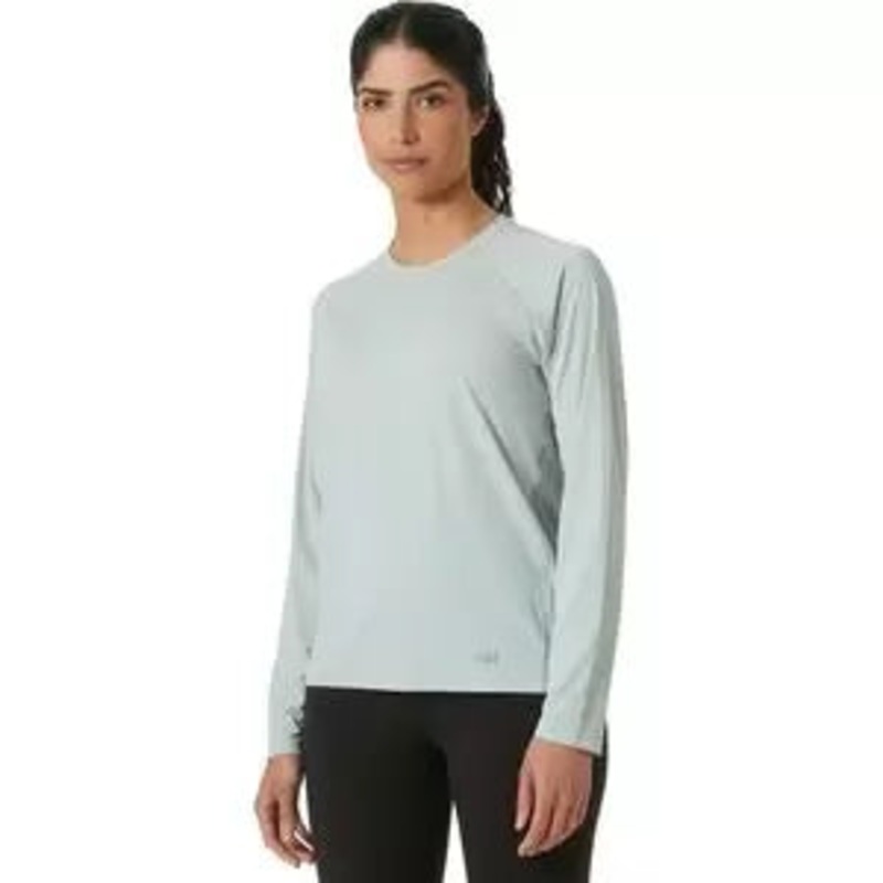 Helly Hansen Shine Solen Long-Sleeve Crew Shirt S Green Mist