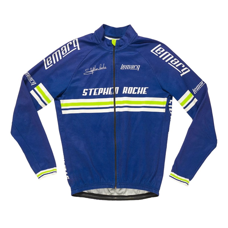 LeMarq Long-Sleeve Full Zip Jersey Estimated M Blue