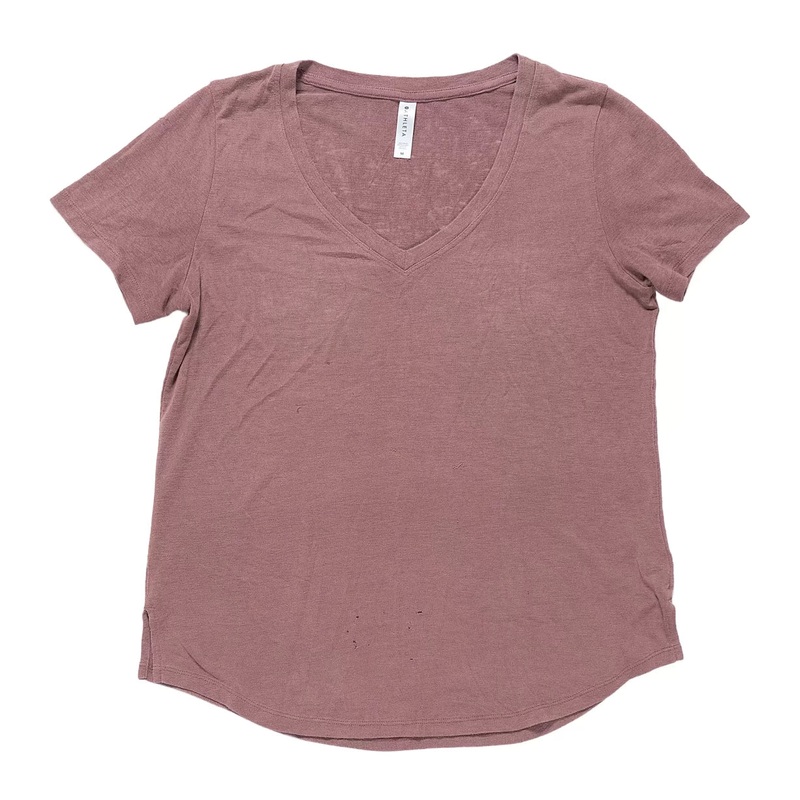 Athleta V-Neck Tee - Women's M Brick