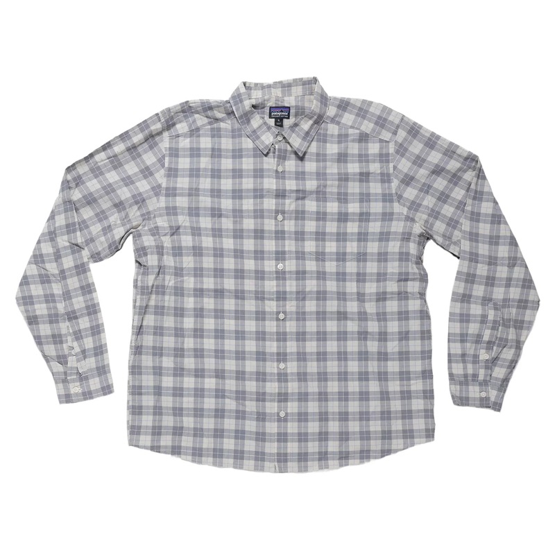 Patagonia Fezzman Shirt - Men's XL Gray/Tan