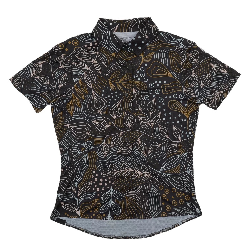 Cognative Catalyst Button-Down Bike Jersey XS Black