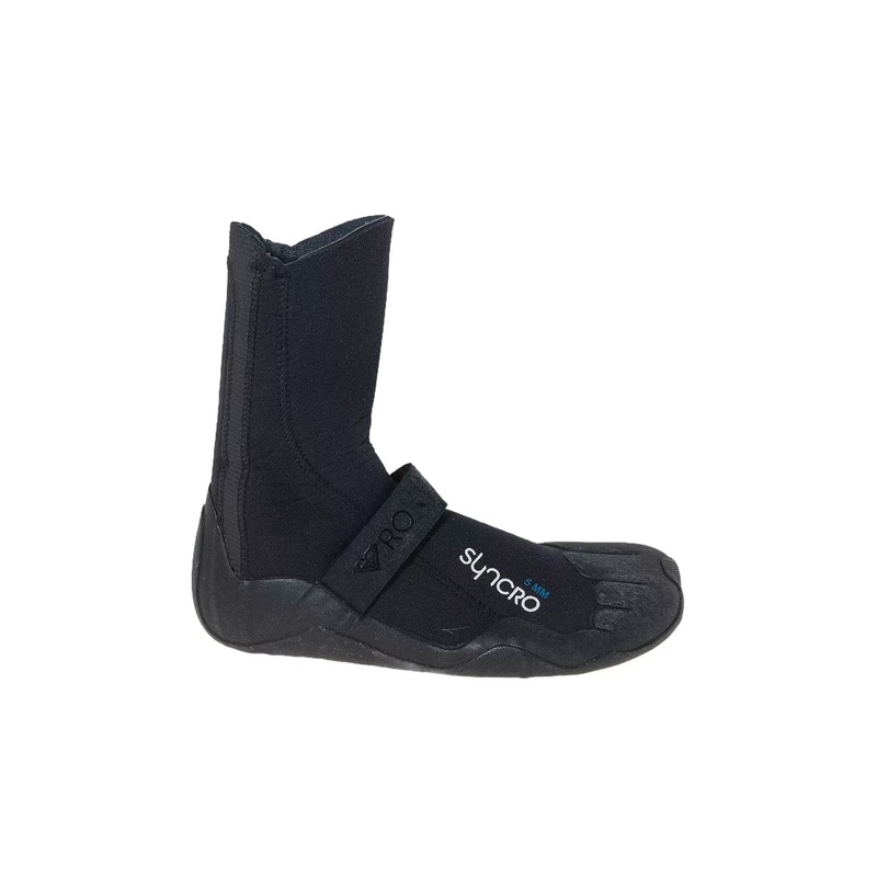 Roxy Roxy 5mm Syncro Round Toe Wetsuit Boot 8 Black