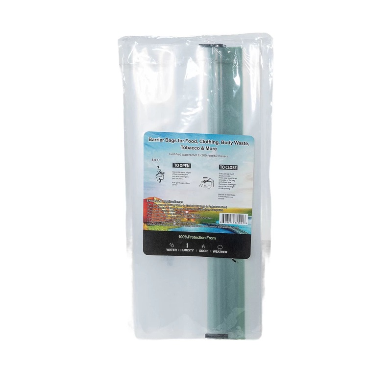 SNAAQ Odor Proof Storage Bag - Set of 2 One Size Clear