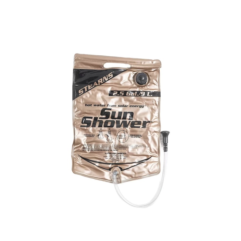 Stearns Sun Shower 2.5-Gallon Portable Shower One Size Gold
