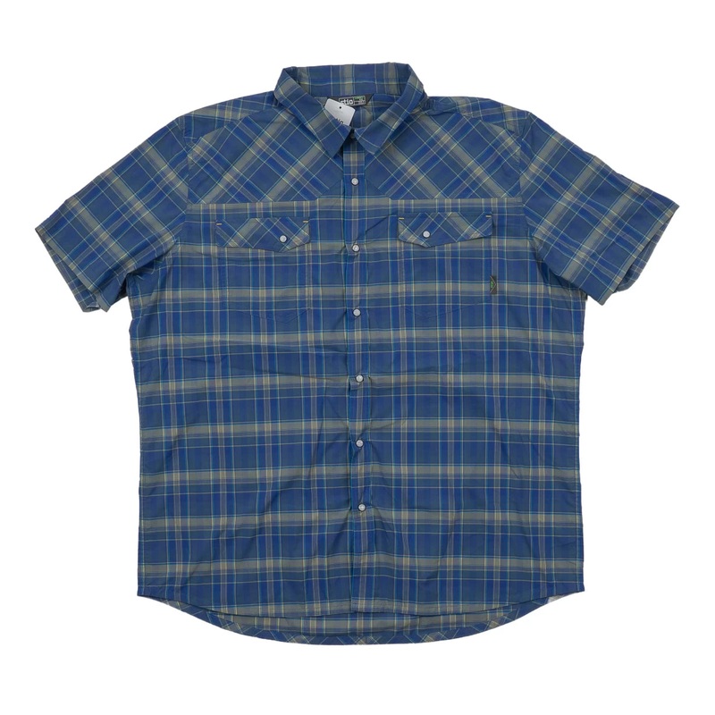 Stio Eddy Shirt SS - Men's XXL Blue