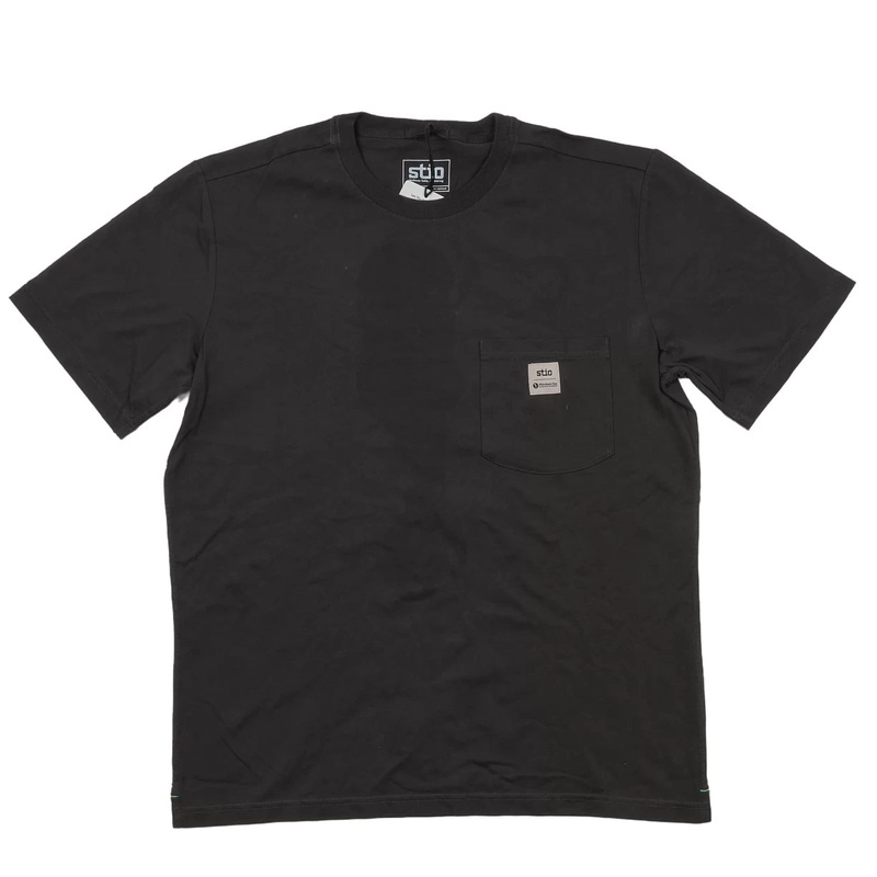 Stio Whitebark Pocket Tee - Men's M Raven