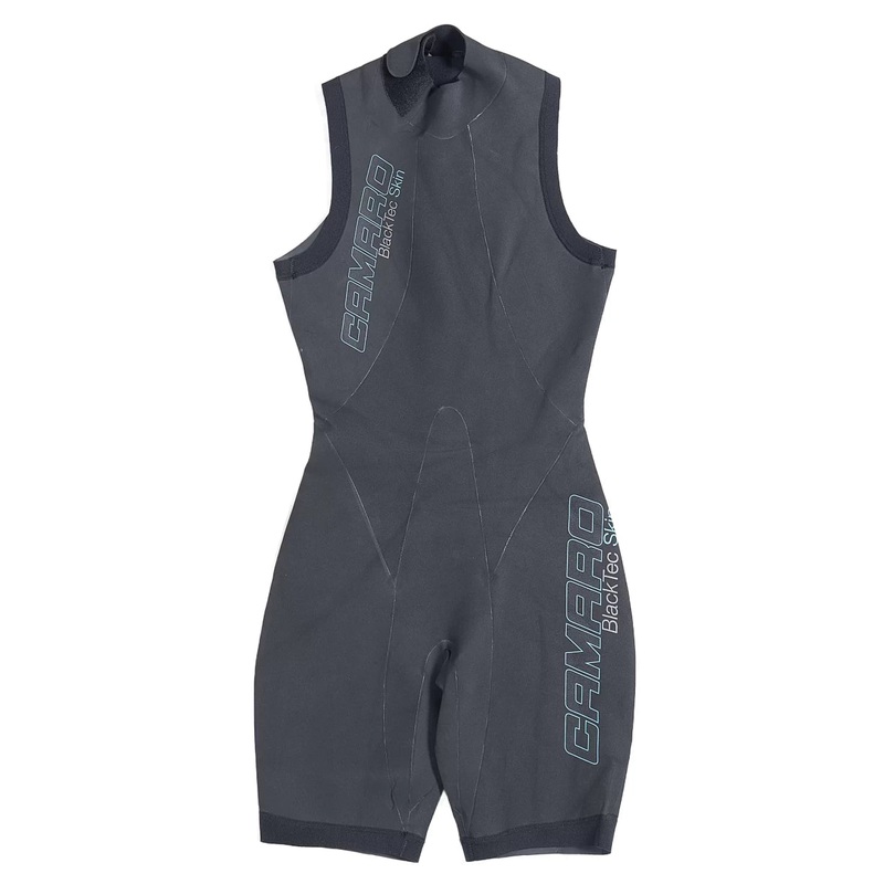 Camaro Blacktec Skin Speedshorty Wetsuit - Women's 38 Black