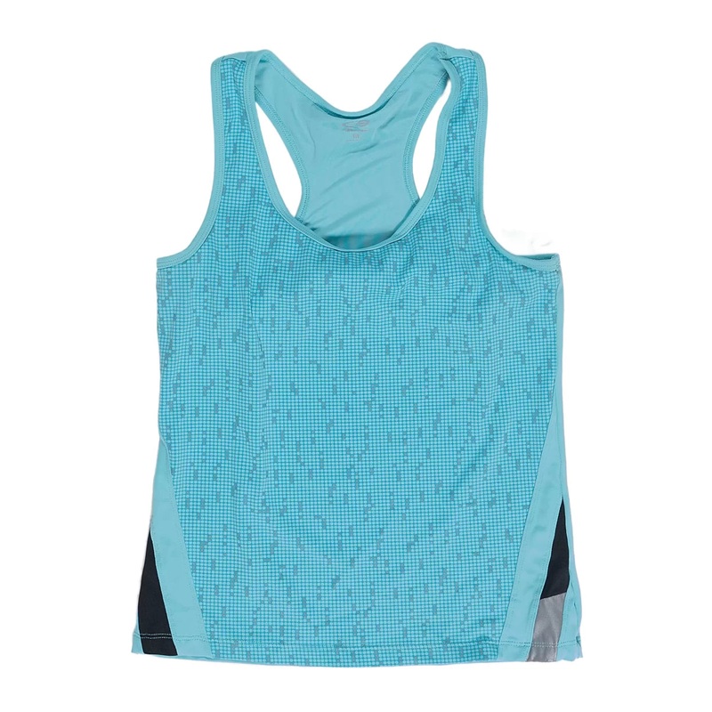 CHAMPION Racerback Sport Tank M Blue