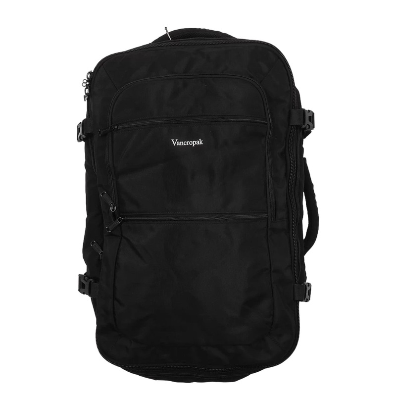 Vancropak Travel Backpack 40L 40 L Black