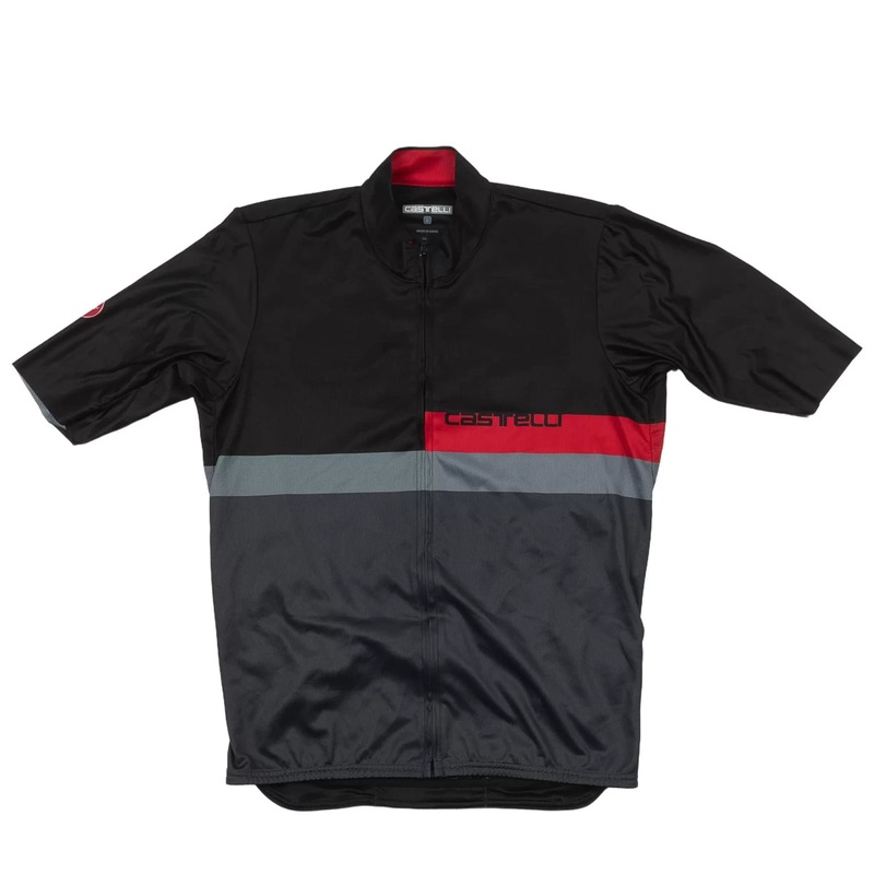 Castelli A Blocco Jersey - Men's L Black