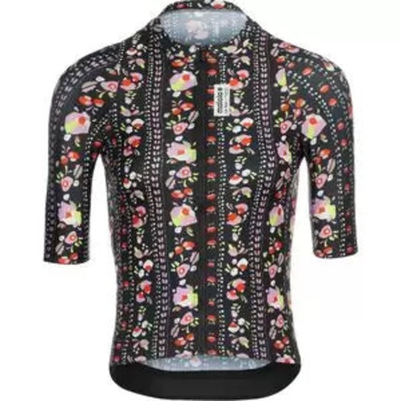 Maloja SokostiM Short-Sleeve Jersey M Deep Black Rivulet