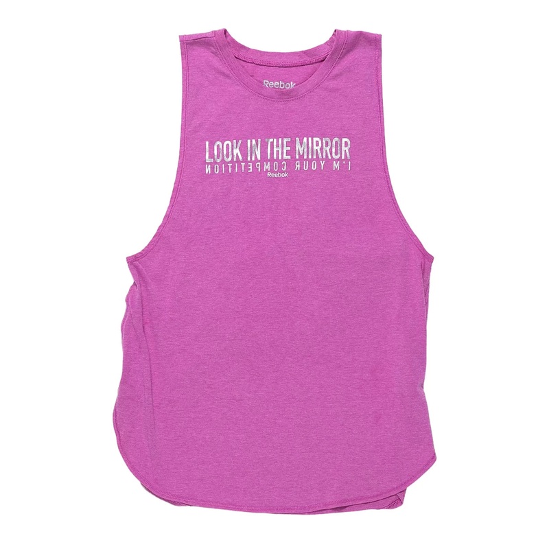 Reebok Graphic Tank Top S Purple