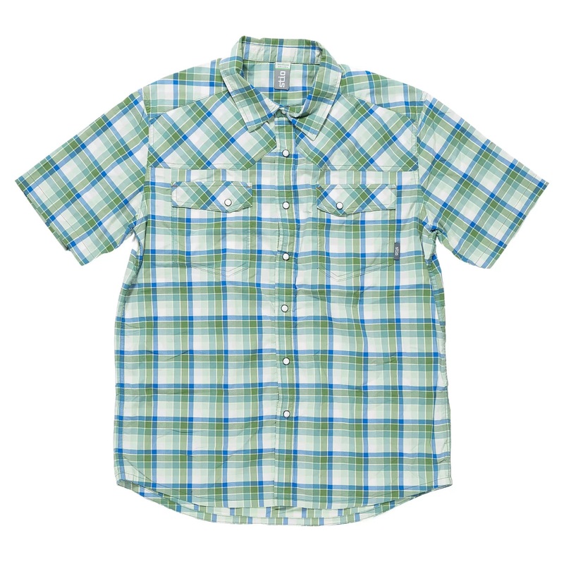 Stio Eddy SS Shirt - Men's M Green