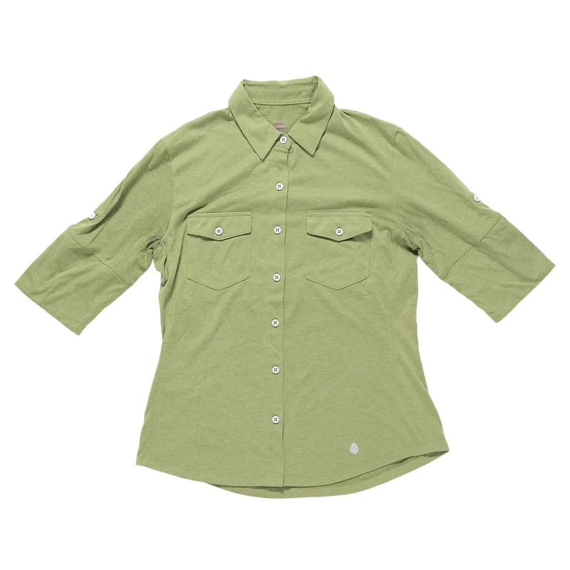 Stio Divide Shirt - Women's S Green