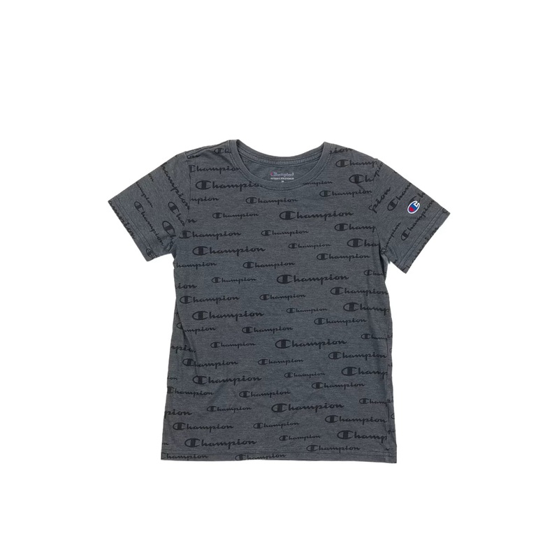 CHAMPION Short Sleeve T Shirt - Boys' M Grey