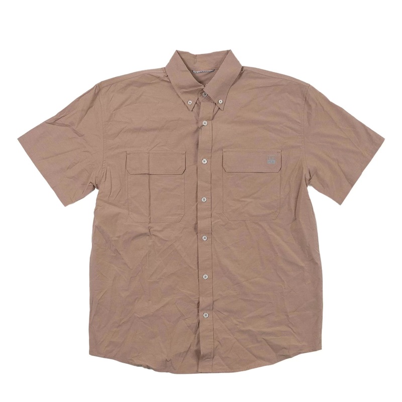 Huk Next Level Short Sleeve Shirt - Men's M Marl