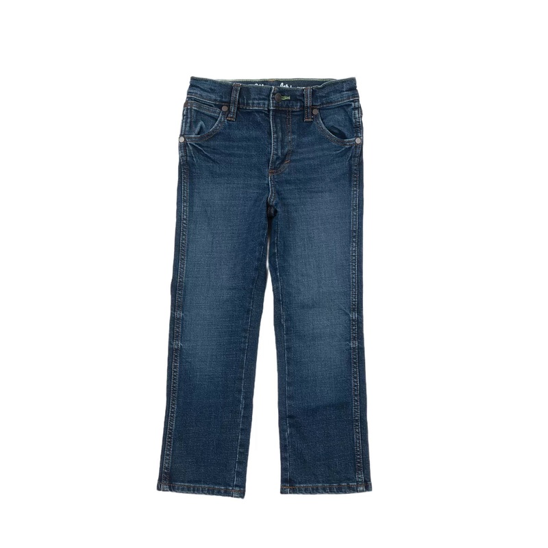 Wrangler Retro Slim Straight Jean - Kids' 6 Dark Denim