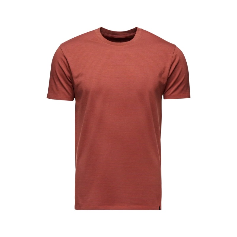 Black Diamond Bd Stripe Ss Tee - Men's L Creek Blue-Charcoal