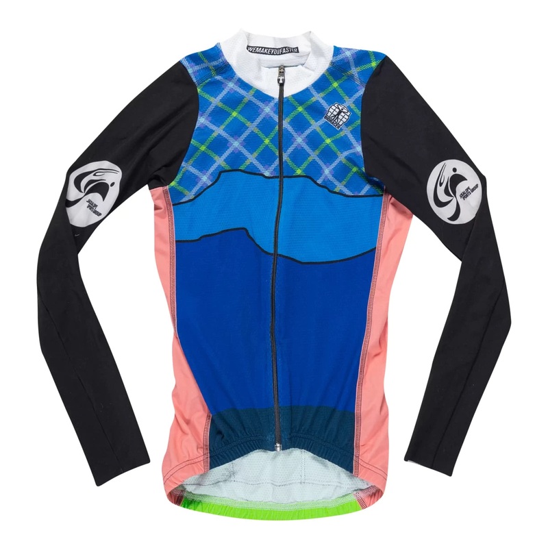 BIORACER Jackalope Bike Jersey Long Sleeve - Women's S Multi
