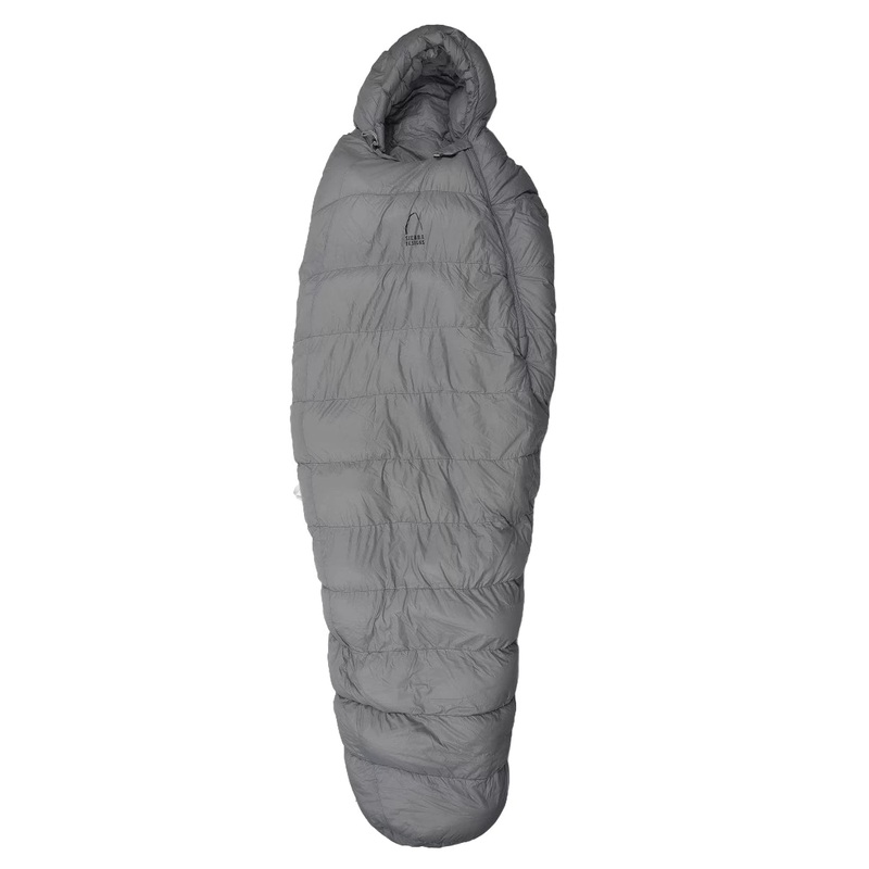 Sierra Designs Vapor 15 Degree Down Sleeping Bag Regular Gray
