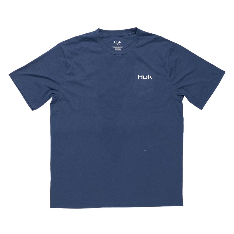 Huk Salute Tee L Navy