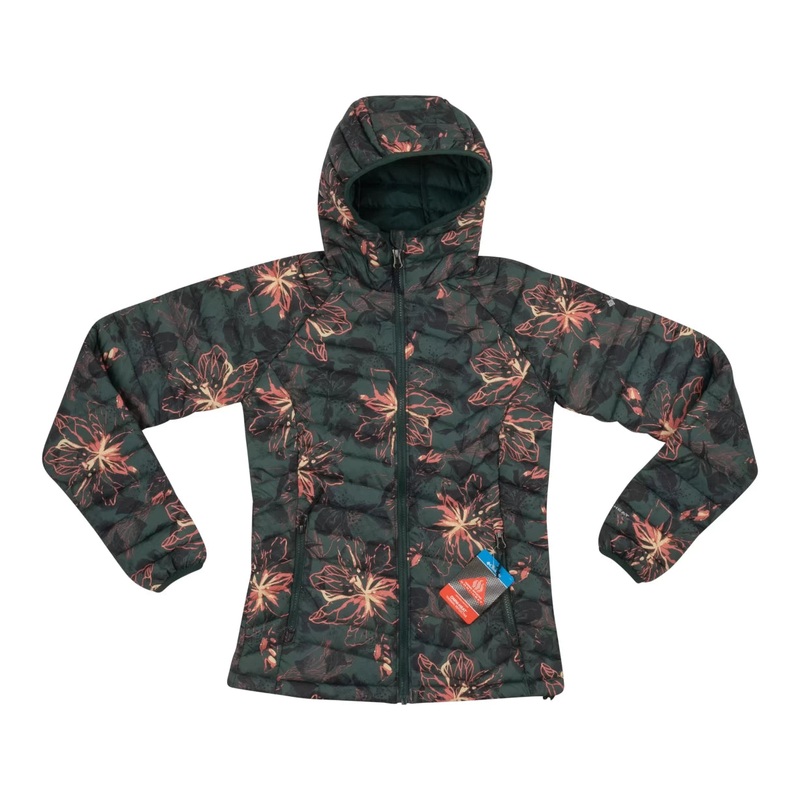 Columbia Powder Lite Hooded Jacket - Women's XS Floral