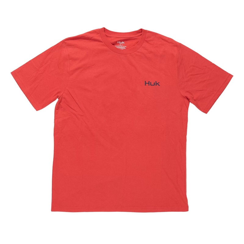 Huk Big State Series Tee L Red