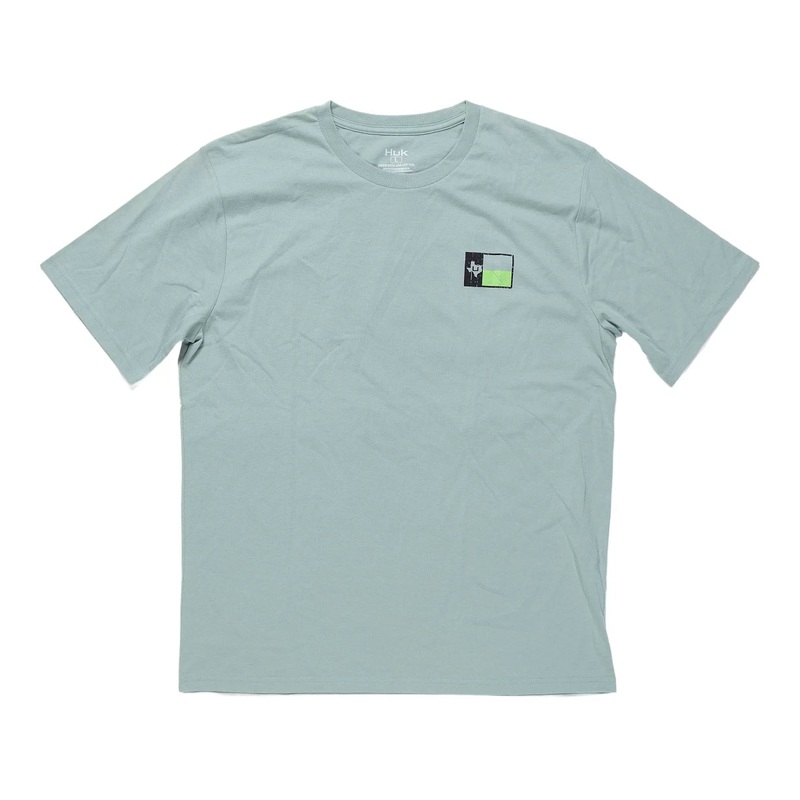 Huk Big State Tee L Green