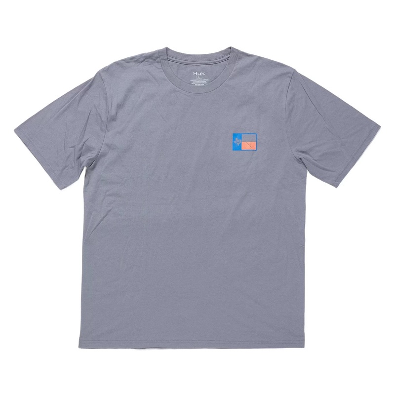 Huk Big State Tee L Grey