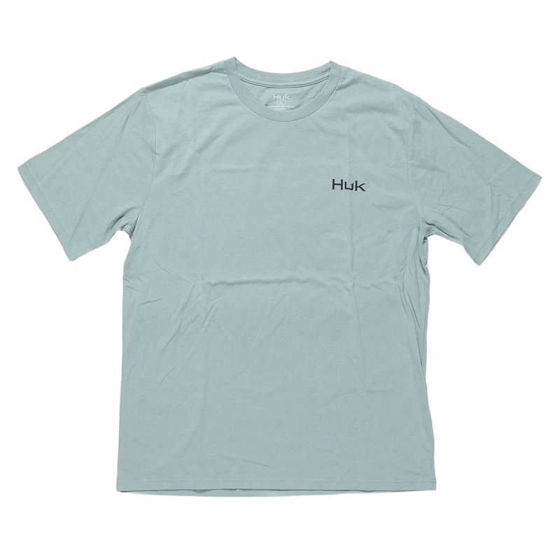 Huk KC Badge Series Tee L Green
