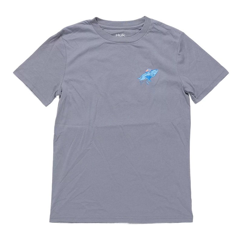 Huk Rad Series Tee L Grey