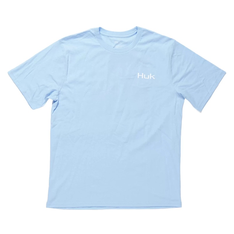 Huk Salute Tee L Light Blue