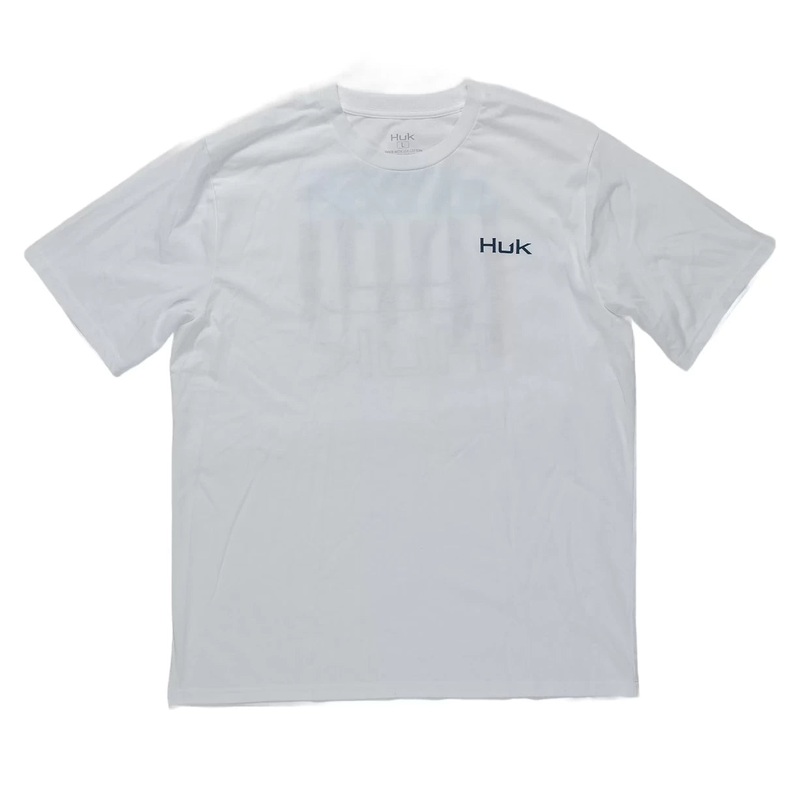 Huk Salute Tee L White