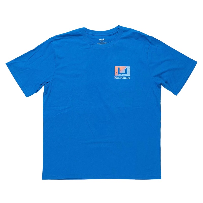 Huk Zep Tee L Blue