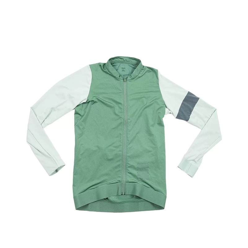Rapha Pro Team Long Sleeve Training Jersey - Men's S Green