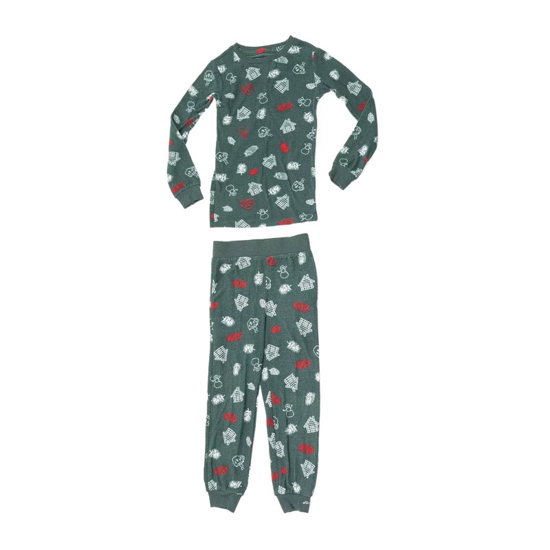 Eddie Bauer Fleece Pajama Set - Kids' 4T Green